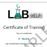 On-site bench-level training from LABHelp